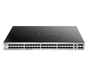 D-Link DGS-3130-54S  / 48x SFP Switch / 2x 10G RJ-45 / 2x 10G SFP+