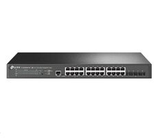 TP-Link TL-SG3428XPP-M2 šedá / Switch / 200 Gbps / 24xRJ45 / 4xSFP+ / PoE
