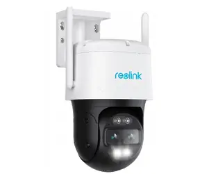 Reolink Trackmix LTE Plus bílá / Venkovní IP kamera / 2560 x 1440 / baterie + panel / IP65 / LTE / MicroSD
