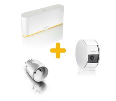 Somfy Sada řídící jednotky TaHoma Switch + Interiérová bezp. kamera + Zásuvka ON-OFF Plug io (typ E) / Wi-Fi
