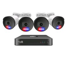 iGET HGNVK88504 / Kamerový systém / 4 kamery / UHD 4K / 8CH / IP66 / WAN / 8x LAN / HDMI / VGA