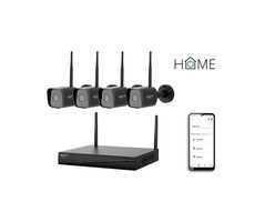 iGET HOME N4C4 / Kamerový systém / 4 kamery / 2K / 4CH / IP65 / CMOS / H.265