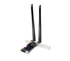 LogiLink WL0248 černá / Bezdrátová síťová karta / PCI-E / WiFi / BT 5.2 / 574 + 2400 Mbps