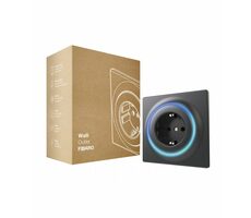 Fibaro Walli Outlet Type F černá / Chytrá zásuvka / Z-Wave
