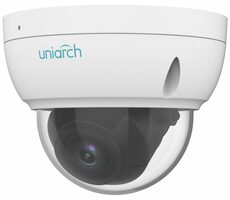 Uniarch IPC-D314-APKZ bílá / Venkovní IP Kamera / Dome / 2560 x 1440 / IR / RJ45 / PoE / MicroSD / IP67