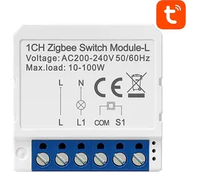 Avatto LZWSM16-W1 bílá / Bezutrální zásuvkový inteligentní spínač / Wi-Fi / Tuya 