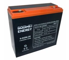GOOWEI ENERGY Pb trakční záložní akumulátor VRLA GEL 12V/24Ah (vhodné pro čtyřkolky, autíčka a motorky)