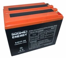GOOWEI ENERGY Pb trakční záložní akumulátor VRLA GEL 12V/55Ah 