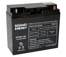 GOOWEI ENERGY Pb záložní akumulátor VRLA GEL 12V/20Ah