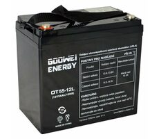 GOOWEI ENERGY Pb záložní akumulátor VRLA GEL 12V/55Ah