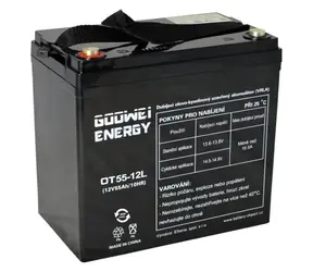 GOOWEI ENERGY Pb záložní akumulátor VRLA GEL 12V/55Ah