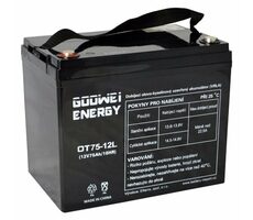 GOOWEI ENERGY Pb záložní akumulátor VRLA GEL 12V/75Ah