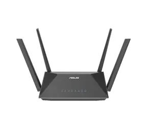 ASUS AiMesh RT-AX52 černá / Router AX1800 / 2.4GHz - 574Mbps / 5GHz - 1200Mbps / WAN + 3x LAN