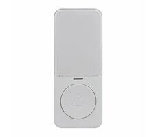Solight bezdrátové bezbateriové tlačítko pro 1L70/ L70B bílá / 150m / learning code