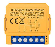 Avatto ZDMS16-2 žlutá / Chytrý spínač / ZigBee