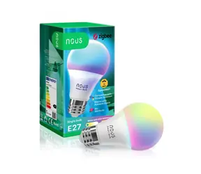 Nous P3Z / Chytrá žárovka / E27 / 810 lm / RGB / ZigBee