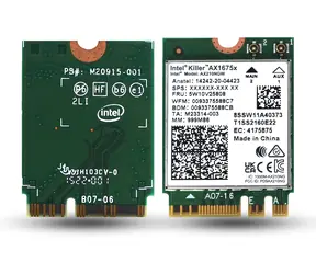 Intel Killer Wi-Fi 6E AX1675 / WLAN + Bluetooth 5.3 / M.2/A-E-Key