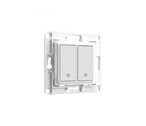 Shelly Wall Switch 2 - nástěnný vypínač bílá / bez rámečku