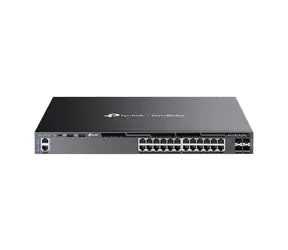 TP-Link SG6428XHP / 24-port Switch / 24× 10/100/1000 Mbps PoE+ / 4× 10G SFP+