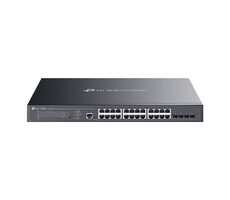 TP-Link SG3428XMPP / 24-port Switch / 24× 10/100/1000 Mbps RJ45 /  4× 10G SFP+ 