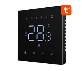 Avatto WT410-16A-B černá / Chytrý termostat pro elektrické topení / 16A / WiFi 