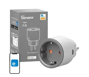 Sonoff S60TPF / Chytrá zásuvka s měřením spotřeby / Wi-Fi