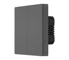 Sonoff M5 2C Chytrý scénický nástěnný vypínač (2-kanálový) černá / WiFi