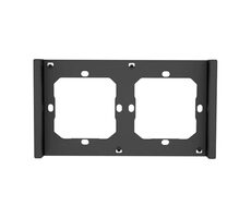 Sonoff M5-2C-80-F Rámeček pro dvojitý 2násobný spínač M5 80 grafit/černá