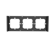 Sonoff M5-3C-80-F Rámeček pro přepínač M5 80 trojitý 3násobný šedo-černá
