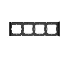 Sonoff M5-4C-80-F Rámeček pro přepínač M5 80 4násobný šedo-černá