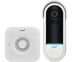 Omajin by Netatmo Bezdrátový Videozvonek / 2K / WiFi 2.4 GHz / 1920x1080 / MicroSD / Kamera 140° 
