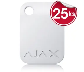 AJAX Tag white 25ks (23530-25) / šifrovaný bezkontaktní tag 