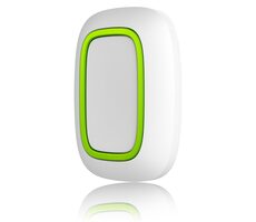 AJAX Button (8EU) ASP white (38095) / Bezdrátové tísňové/ovládací tlačítko / s ochranou proti náhodné aktivaci