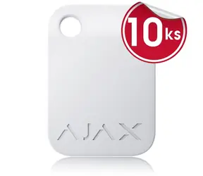 AJAX Tag white 10ks / bezkontaktní tag (přívěšek) 