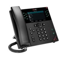 Poly VVX 450 / VoIP Telefon / 3-cestný možnost volání - SIP / SRTP / SDP / 12 řádků 