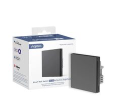 Aqara Smart Wall Switch H1 EU (No Neutral, Single Rocker) (WS-EUK01-G) vypínač s relé Šedá
