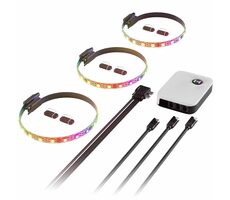 Hyte LS10 LED Strip x 3 + Nexus Portal černá / LED pásek / 20x LED / Nexus Link
