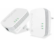 STRONG Powerline 1000 DUO MINI / Sada Powerline adaptérů / 1000Mbps / 1x LAN / 2ks