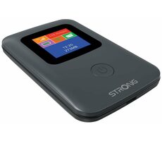 STRONG 4G MIFI 150D šedo-černá / 4G LTE Router / Displej / 2.4GHz - 150Mbps / 1x SIM slot