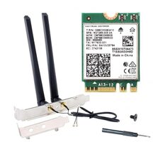 Intel Wi-Fi 6E Industrial Kit / AX210 / Wi-Fi adaptér / M2.2230 / 802.11ax / Dual-Band 2.4+5+6GHz / Bluetooth 5.2