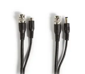 Nedis CCTV bezpečnostní kabel černá / BNC / DC / 10.0 m / Kulatý / PVC / Dárkový Box