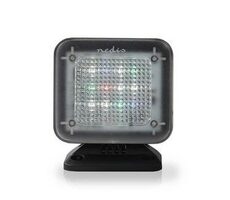 Nedis Simulátor TV vysílání černá / Napájení z USB / LED světla / 3W