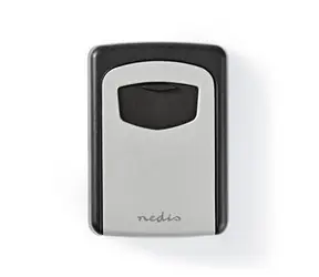 Nedis KEYCC01GY černo-šedá / Trezor / Key Safe / Kombinace Dial Lock / Vnitřní a Venkovní 