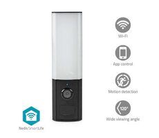 Nedis WIFICOL10CBK / Chytrá venkovní kamera / Wi-Fi / SmartLife / Full HD 1080p / IP65 / microSD