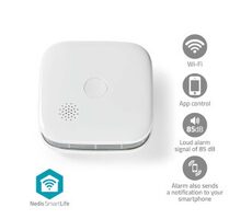 Nedis WIFIDS21WT / Chytrý detektor kouře / Wi-Fi / SmartLife 