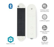 Nedis Roletový robot / Panelové závěsy / SmartLife / Síťové a solární napájení