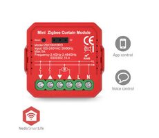 Nedis SmartLife Spínač / Zigbee 3.0 / 1000 W / Připojení terminálu / Aplikace ke stažení pro: Android & iOS