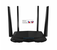 Rozbaleno -Tenda AC6 Wireless AC Router 1200 Mbps / Wi-Fi  802.11ac / Dual Band / 1 x WAN / 3 x LAN  / rozbaleno