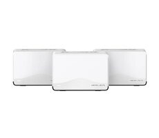 Mercusys Halo H27BE (3-pack) / Wi-Fi Mesh systém BE3568 / Dual-Band / 2.4GHz - 688Mbps / 5GHz - 2880Mbps / 3x GLAN