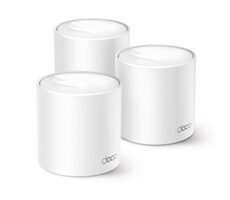 TP-Link Deco X50 Pro (3-pack) / vnitřní MESH AP / WiFi 6 / 5GHz@2402 Mbps / 2.4GHz@574 Mbps / 2x 2.5GLAN